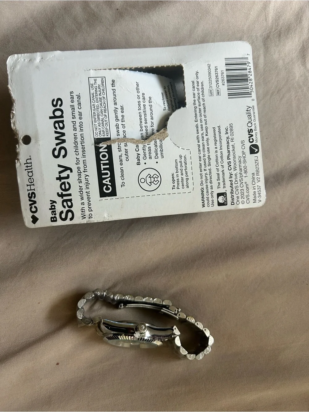 Silver Stainless Steel Watch - Unbranded